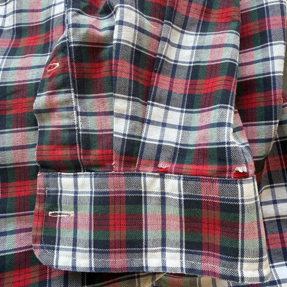 RALPH LAUREN Mens Cotton Button Down Plaid Shirt Size L Long Sleeve Relaxed - Picture 9 of 9